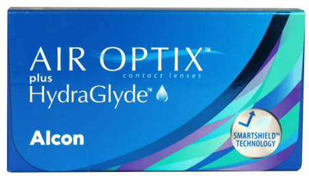 AIR OPTIX™ plus HydraGlyde™ Monthly by Alcon -BC:8.6 -Dia:14.2