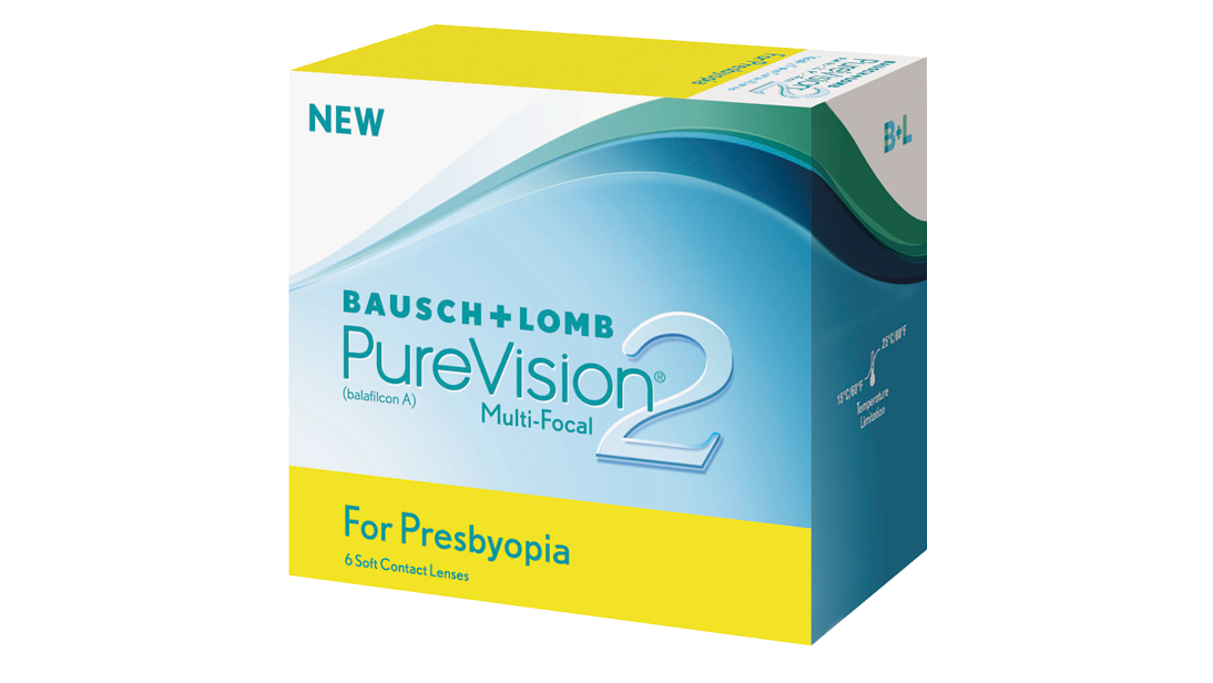 PureVision®2 Monthly by Bausch + Lomb - Multifocal - BC:8.6mm - Dia:14mm