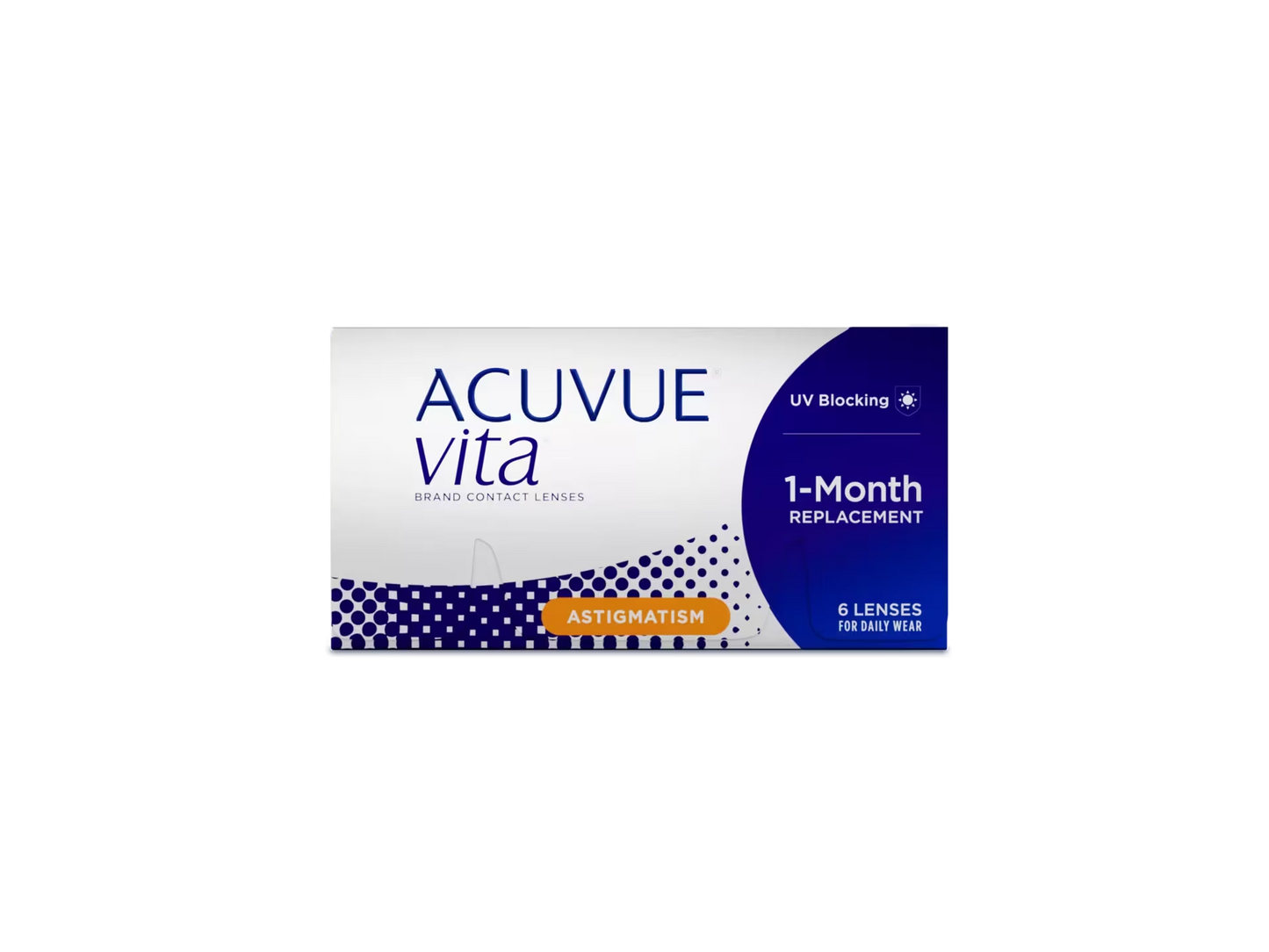 ACUVUE® VITA® Monthly by Johnson&Johnson -Astigmatism - BC:8.6mm - Dia:14.5mm