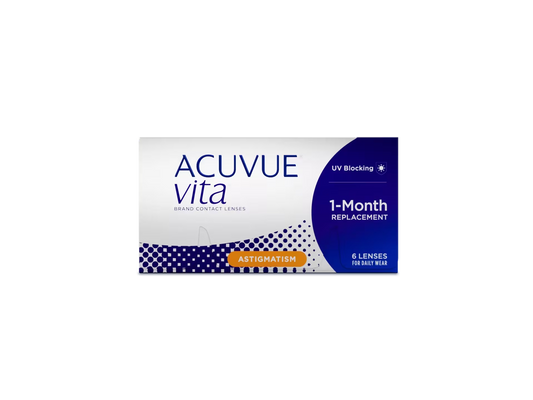 ACUVUE® VITA® Monthly by Johnson&Johnson -Astigmatism - BC:8.6mm - Dia:14.5mm