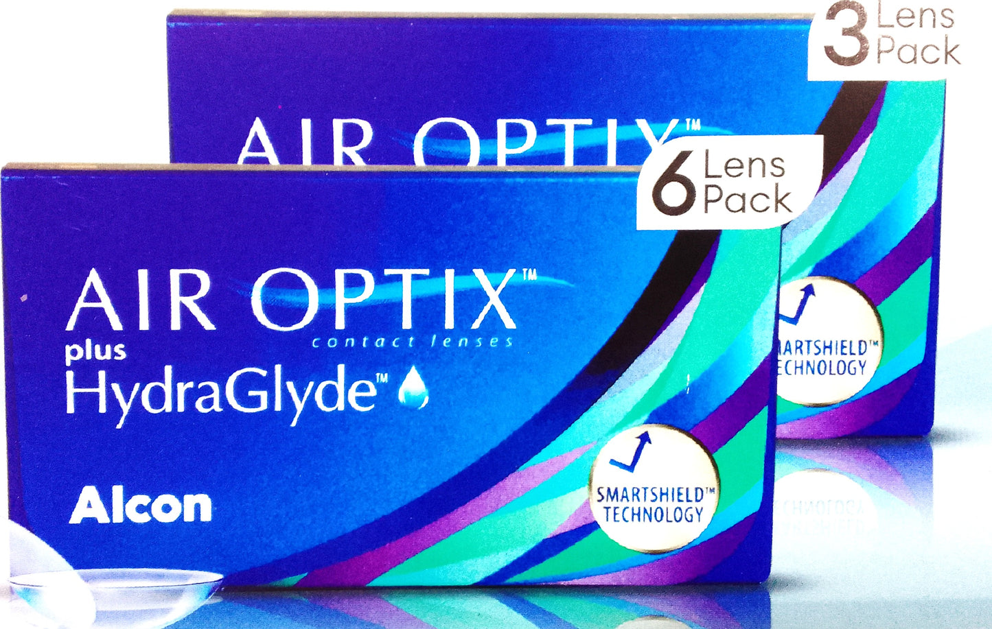 AIR OPTIX™ plus HydraGlyde™ Monthly by Alcon -BC:8.6 -Dia:14.2