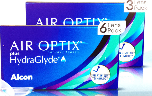 AIR OPTIX™ plus HydraGlyde™ Monthly by Alcon -BC:8.6 -Dia:14.2
