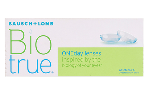 Biotrue ONEday Daily by Bausch + Lomb -BC:8.6mm - Dia:14.2mm
