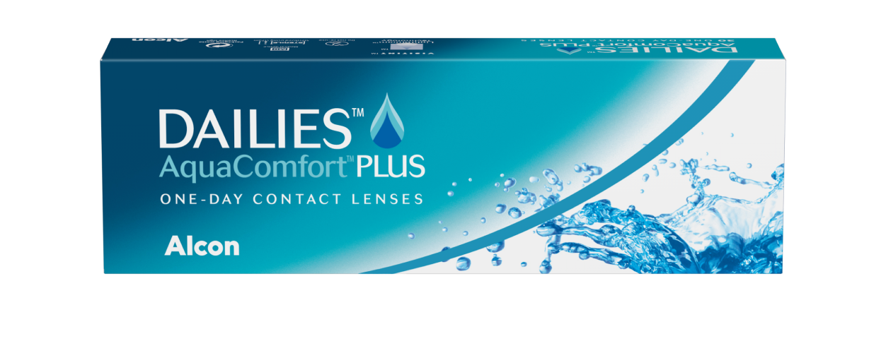 DAILIES™ AQUACOMFORT™ PLUS by Alcon - BC:8.7mm - Dia:14mm