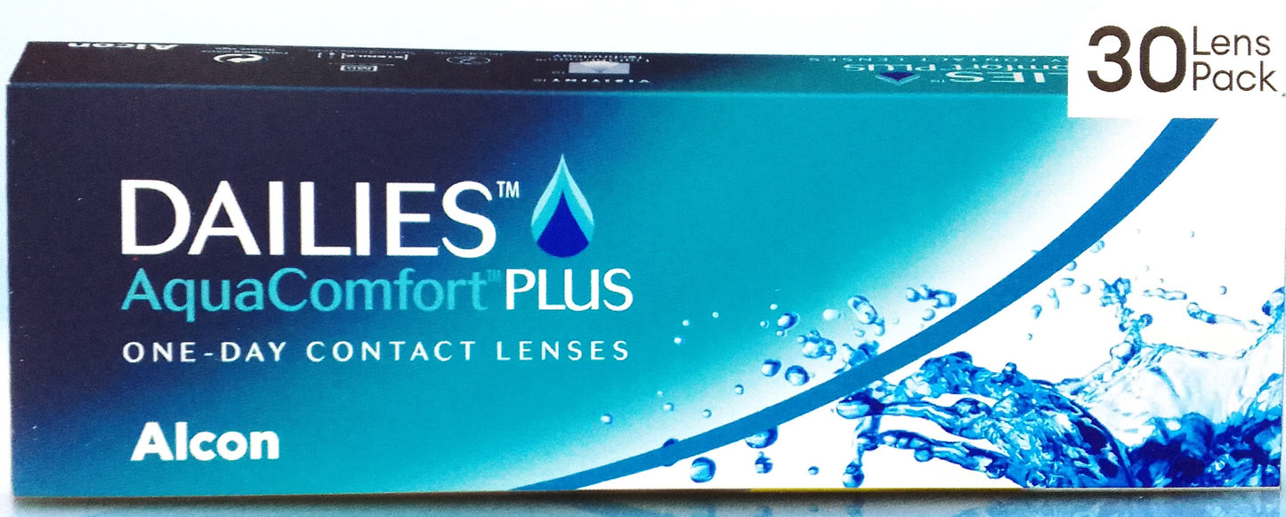 DAILIES™ AQUACOMFORT™ PLUS by Alcon - BC:8.7mm - Dia:14mm