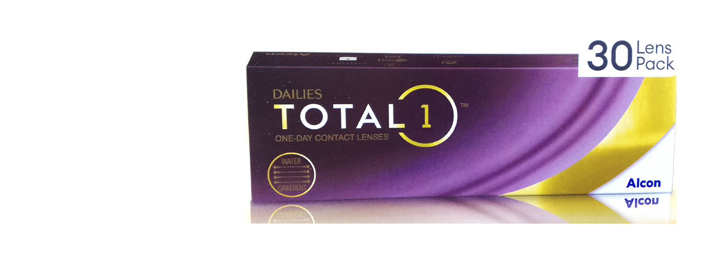 DAILIES TOTAL1™ by Alcon - BC:8.5 - Dia:14.1