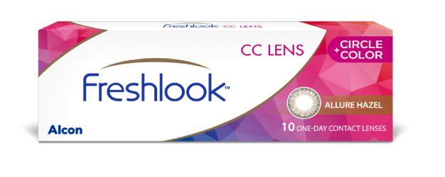 FRESHLOOK™ CIRCLE + COLOR Daily by Alcon -BC:8.6 -Dia:14.2