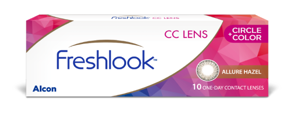 FRESHLOOK™ CIRCLE + COLOR Daily by Alcon -BC:8.6 -Dia:14.2