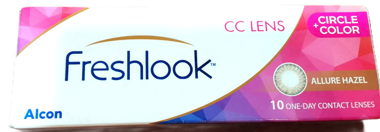 FRESHLOOK™ CIRCLE + COLOR Daily by Alcon -BC:8.6 -Dia:14.2