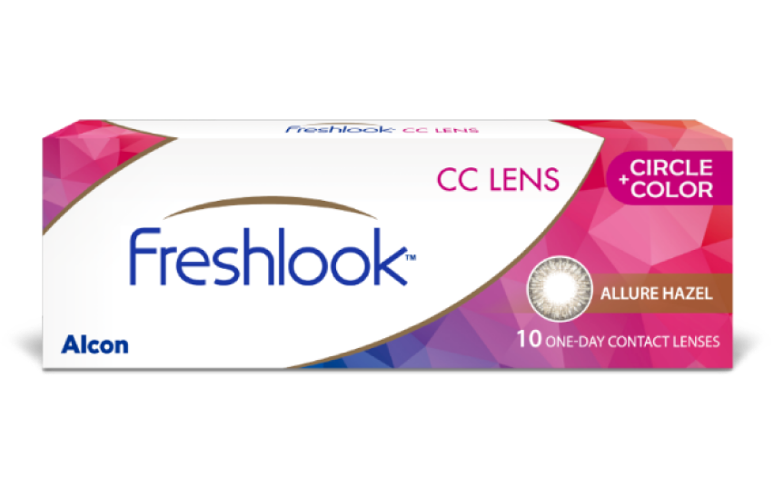 FRESHLOOK™ CIRCLE + COLOR Daily by Alcon -BC:8.6 -Dia:14.2