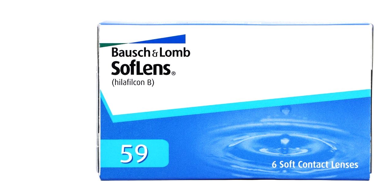 Soflens® 59 Monthly by Bausch + Lomb - BC:8.6mm - Dia:14.2mm