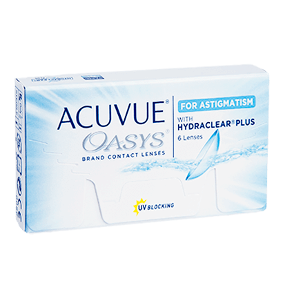 ACUVUE® OASYS Bi-Weekly for Astigmatism by Johnson&Johnson -BC:8.6mm - Dia:14.5mm