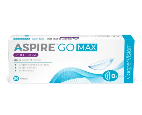 Aspire GO Max Daily by CooperVision - Multifocal - BC:8.6mm - Dia:14.1mm