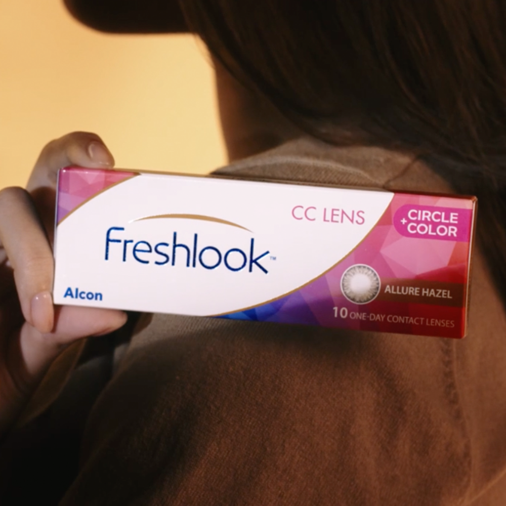 FRESHLOOK™ CIRCLE + COLOR Daily by Alcon -BC:8.6 -Dia:14.2
