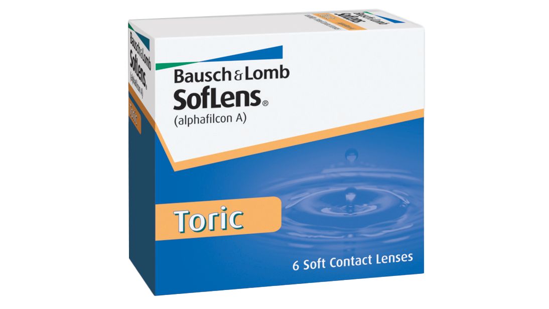 SofLens® Toric Monthly by Bausch + Lomb -BC:8.5mm -Dia:14.5mm