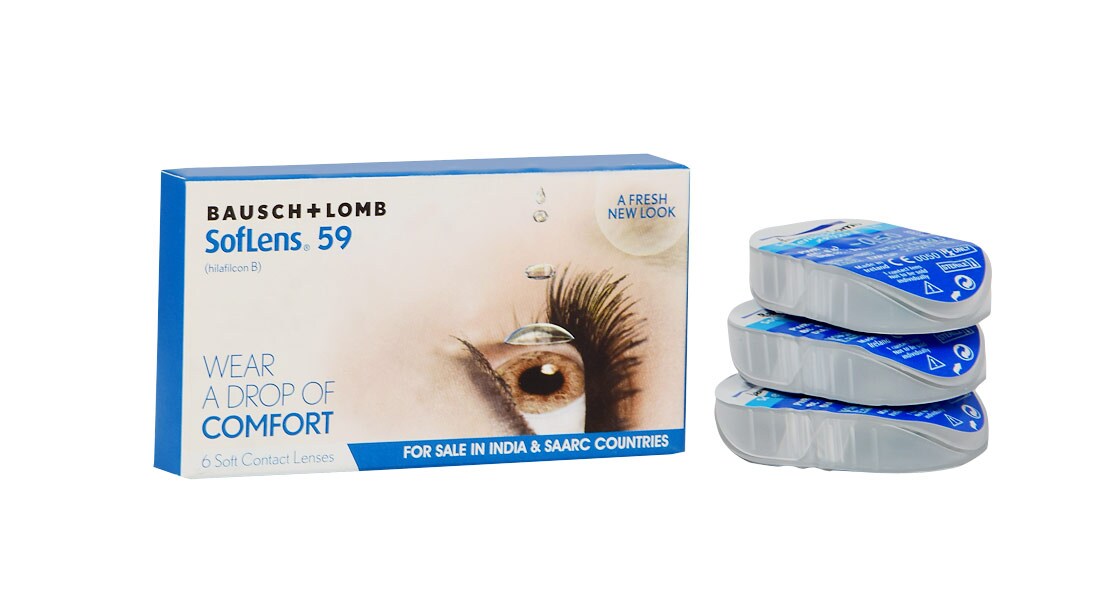 Soflens® 59 Monthly by Bausch + Lomb - BC:8.6mm - Dia:14.2mm
